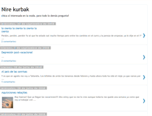 Tablet Screenshot of nirekurbak.blogspot.com