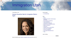 Desktop Screenshot of immigrationutah.blogspot.com