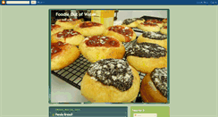 Desktop Screenshot of foodieoutofwater.blogspot.com