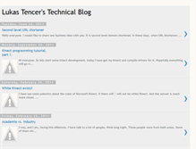 Tablet Screenshot of lukastencer.blogspot.com
