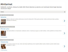 Tablet Screenshot of minitarinat.blogspot.com