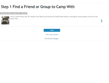 Tablet Screenshot of camplikeagirlstep1.blogspot.com