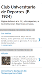 Mobile Screenshot of club-universitariodedeportes.blogspot.com