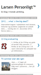 Mobile Screenshot of larsenpersonligt.blogspot.com