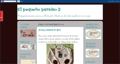 Desktop Screenshot of elpequenoparaiso.blogspot.com