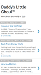 Mobile Screenshot of daddyslittleghoul.blogspot.com