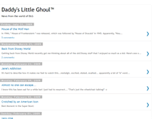 Tablet Screenshot of daddyslittleghoul.blogspot.com