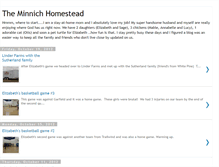 Tablet Screenshot of minnichfamily.blogspot.com