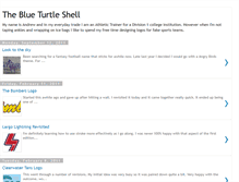 Tablet Screenshot of blueturtleshell.blogspot.com