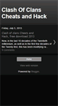 Mobile Screenshot of clash-clans-cheats-hack.blogspot.com