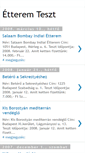 Mobile Screenshot of etteremteszt.blogspot.com