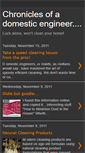 Mobile Screenshot of chroniclesofadomesticengineer.blogspot.com
