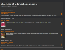 Tablet Screenshot of chroniclesofadomesticengineer.blogspot.com