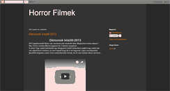 Desktop Screenshot of horror-filmek.blogspot.com