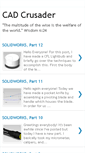 Mobile Screenshot of cadcrusader.blogspot.com