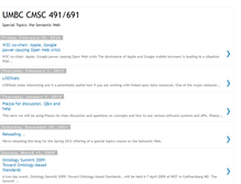 Tablet Screenshot of cmsc691s.blogspot.com