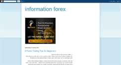 Desktop Screenshot of info-forex2011.blogspot.com