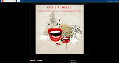 Desktop Screenshot of kiss-life-hello.blogspot.com