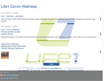 Tablet Screenshot of life1wellness.blogspot.com