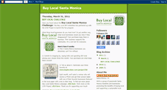 Desktop Screenshot of buylocalsm.blogspot.com