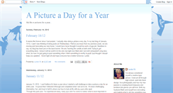 Desktop Screenshot of apictureadayforayear-lynda.blogspot.com