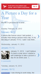 Mobile Screenshot of apictureadayforayear-lynda.blogspot.com