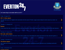 Tablet Screenshot of everton24-7.blogspot.com