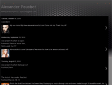 Tablet Screenshot of alexanderpeuchot.blogspot.com