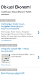 Mobile Screenshot of diskusiekonomi.blogspot.com