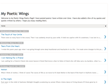 Tablet Screenshot of mypoeticwings.blogspot.com