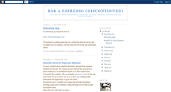 Desktop Screenshot of bluechipespresso.blogspot.com