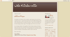 Desktop Screenshot of kitchen-ette.blogspot.com