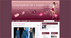 Desktop Screenshot of confessionofthata.blogspot.com