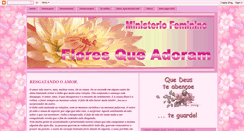 Desktop Screenshot of ministerio-floresqueadoram.blogspot.com