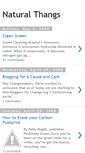 Mobile Screenshot of naturalthangs.blogspot.com