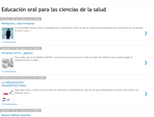 Tablet Screenshot of educandomedicos09.blogspot.com