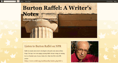 Desktop Screenshot of burtonraffel.blogspot.com