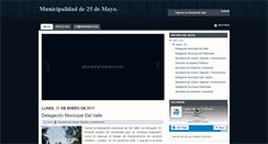 Desktop Screenshot of municipalidad25demayo.blogspot.com