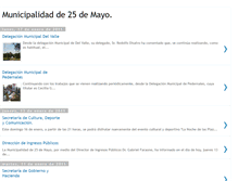Tablet Screenshot of municipalidad25demayo.blogspot.com