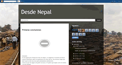 Desktop Screenshot of desdenepal.blogspot.com
