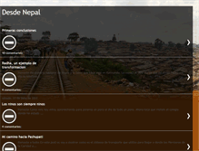 Tablet Screenshot of desdenepal.blogspot.com