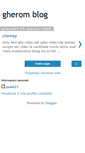 Mobile Screenshot of gherom.blogspot.com