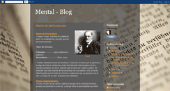 Desktop Screenshot of mental-blogger.blogspot.com