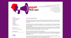 Desktop Screenshot of dikkat-taciz-var.blogspot.com