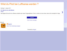 Tablet Screenshot of lufthansa-ausbildung.blogspot.com