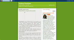 Desktop Screenshot of golosapassione.blogspot.com
