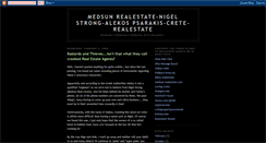 Desktop Screenshot of medsun-realestate-alekospsarakis.blogspot.com