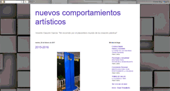 Desktop Screenshot of esculturarteobjeto.blogspot.com