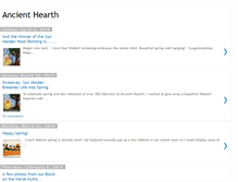 Tablet Screenshot of ancienthearth2.blogspot.com