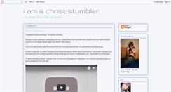 Desktop Screenshot of christstumbler.blogspot.com